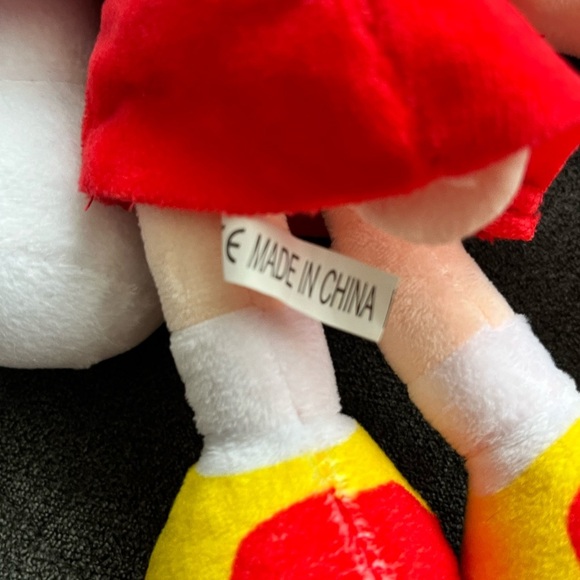 Lot Of 3 Unbranded Plush Hedgehog, “Cat Purple, Pink Amy, Rabbit” Made In China - Picture 9 of 10